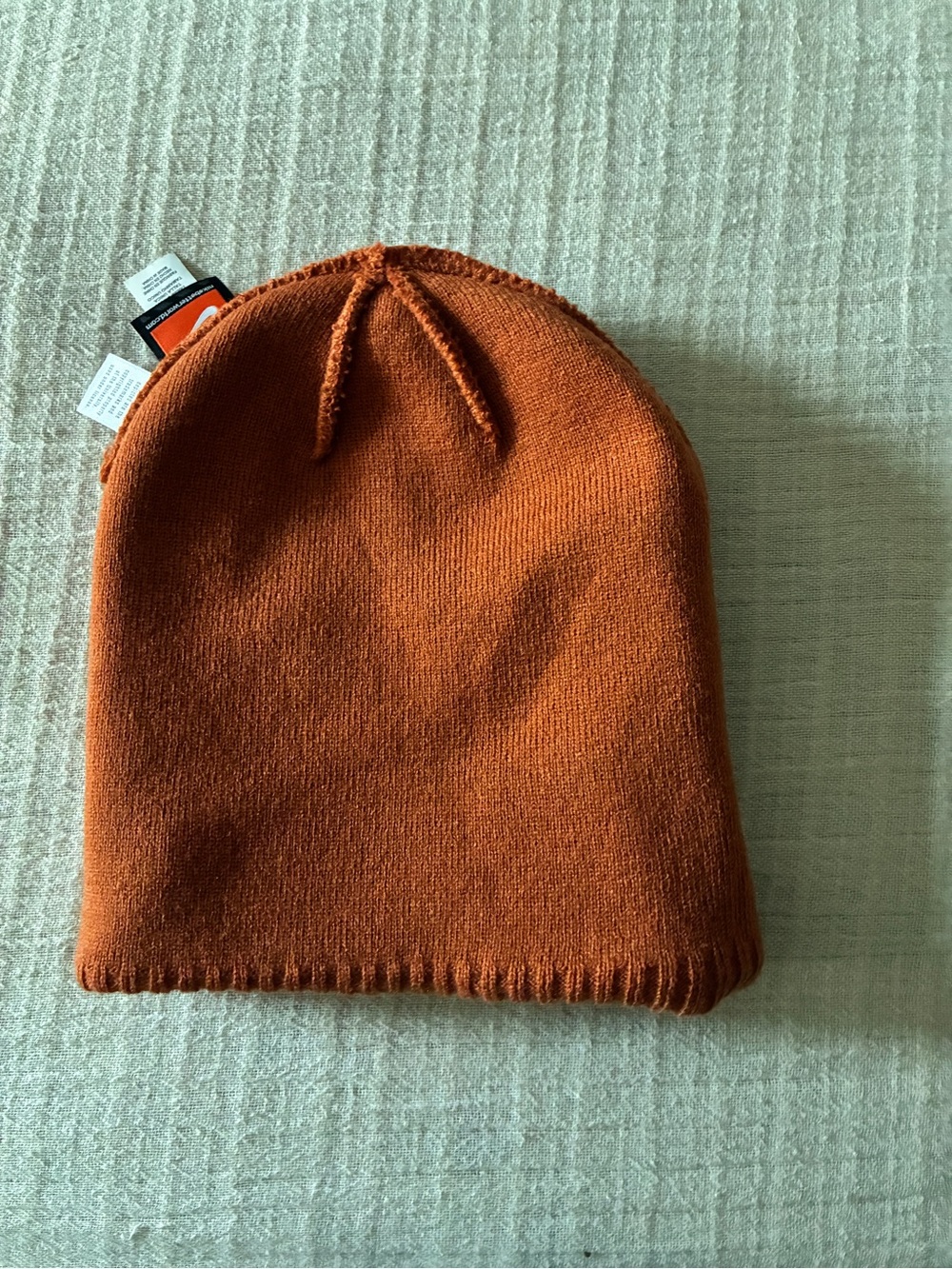 Texas Longhorns Logo Reversible Nike Burnt Orange Knit Beanie, Like New. - Picture 3 of 7